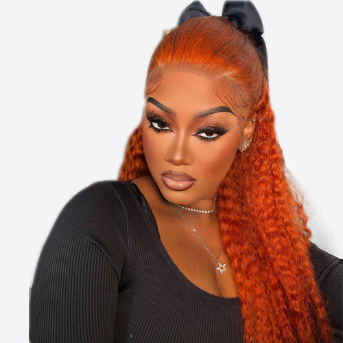 Orange Ginger Wig