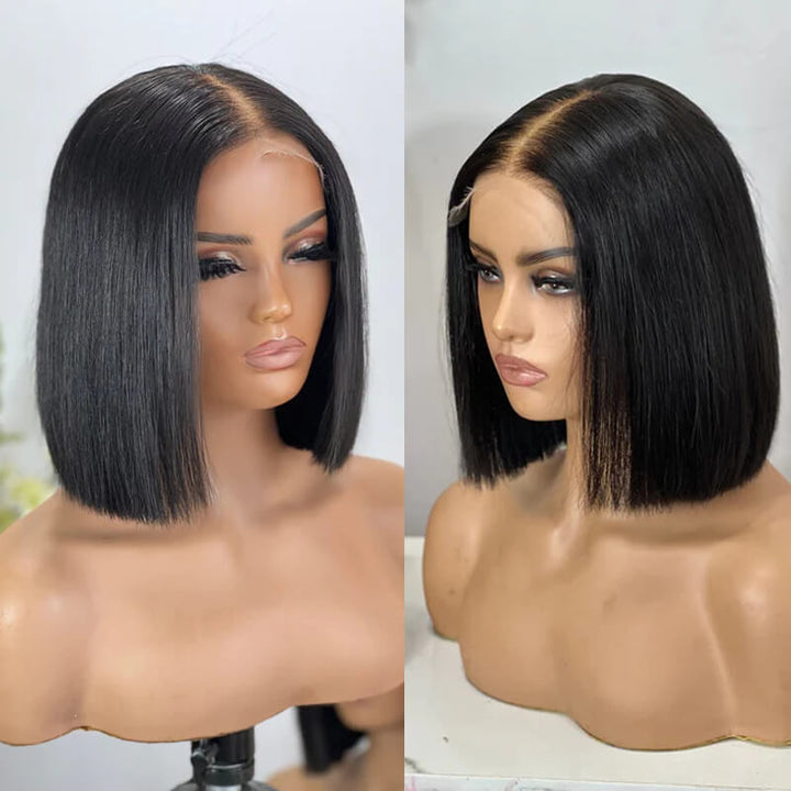 Flash Sale $189=2 Human Hair Wigs| Buy 26inch Colored Body Wave 13x4 Lace Wig Get a 4x4 Glueless Straight Bob Wig For Free