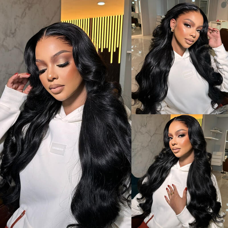 No Code Needed| eullair Straight/Body Wave/Deep Wave/ Curly Human Hair 5x5 13x4 13x6 Lace Frontal Wig 200% Density