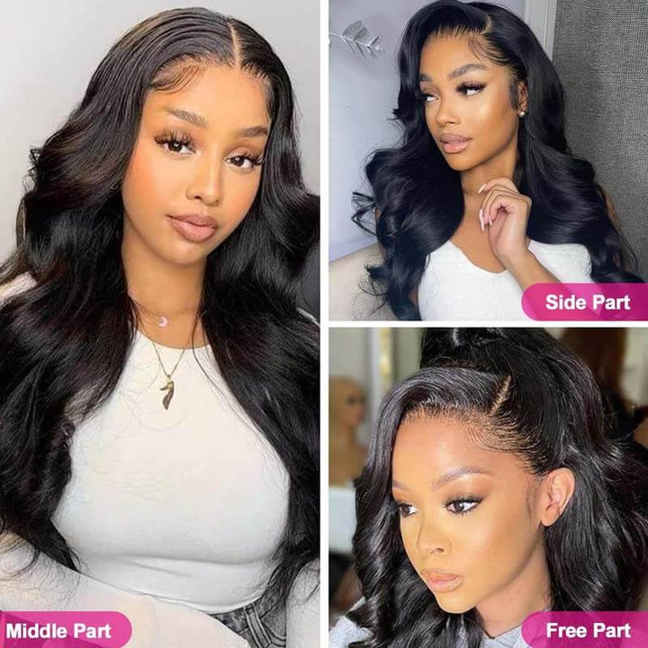 Flash Sale | eullair Most Affordable Straight/Body Wave/Curly/Yaki Straight Human Hair 4x4/13x4/13x6 Lace Frontal Wigs For Black Women