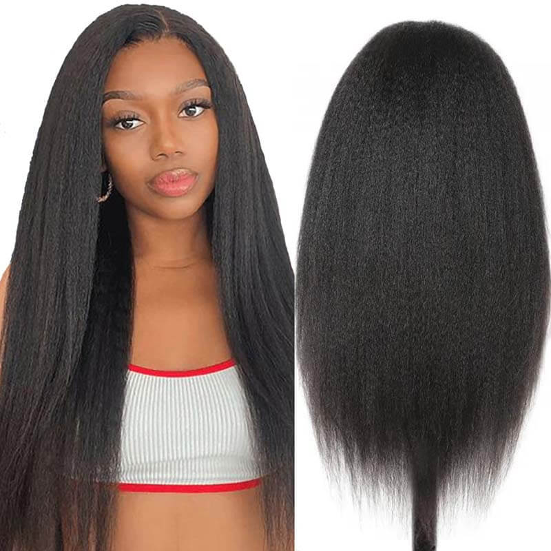 Flash Sale | eullair Most Affordable Straight/Body Wave/Curly/Yaki Straight Human Hair 4x4/13x4/13x6 Lace Frontal Wigs For Black Women