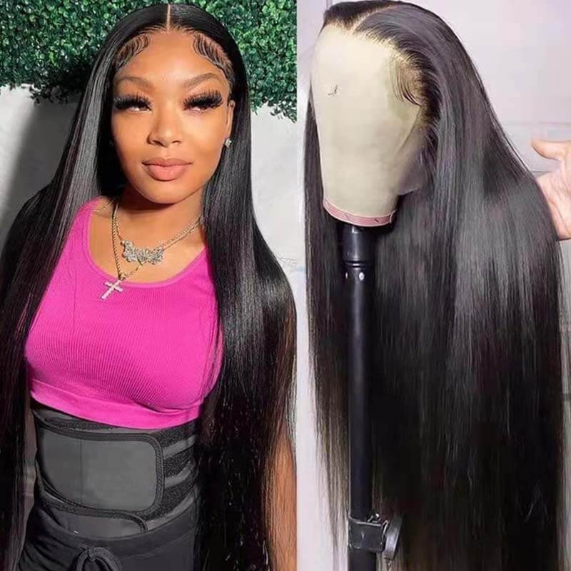 Flash Sale | eullair Most Affordable Straight/Body Wave/Curly/Yaki Straight Human Hair 4x4/13x4/13x6 Lace Frontal Wigs For Black Women