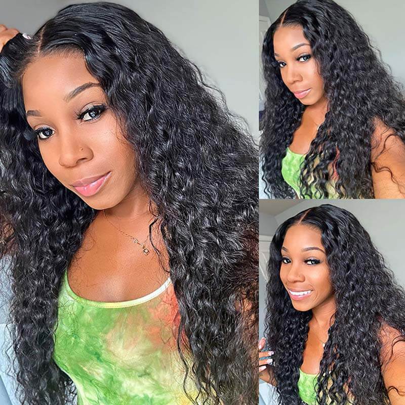 Flash Sale | eullair Most Affordable Straight/Body Wave/Curly/Yaki Straight Human Hair 4x4/13x4/13x6 Lace Frontal Wigs For Black Women