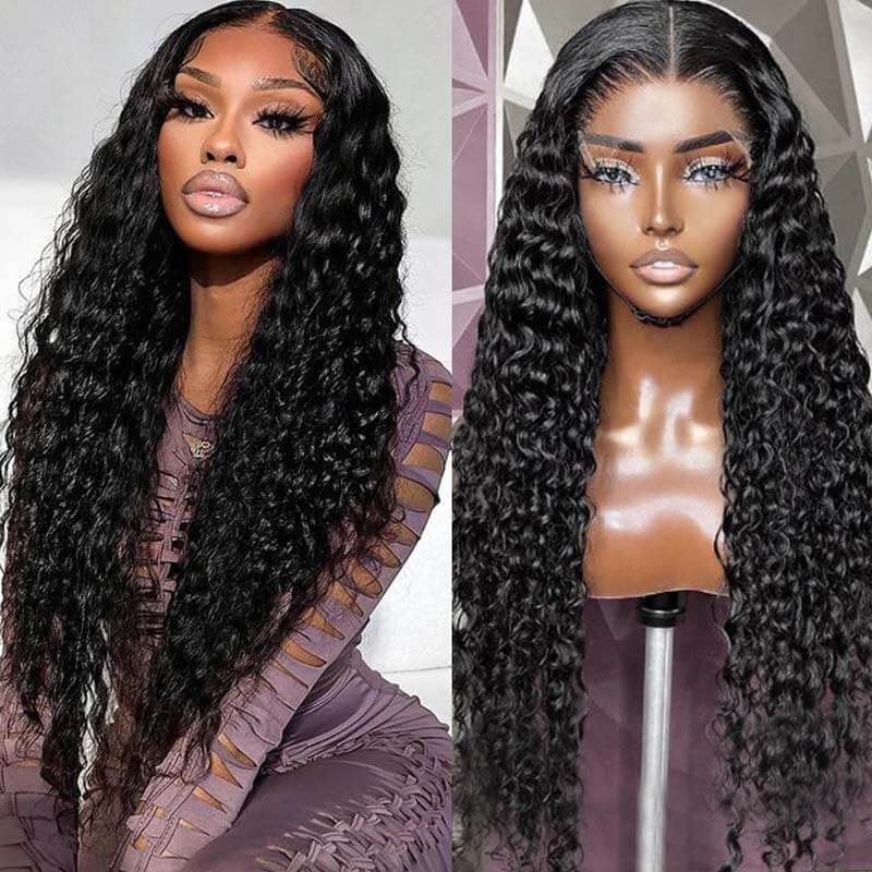 Flash Sale | eullair Most Affordable Straight/Body Wave/Curly/Yaki Straight Human Hair 4x4/13x4/13x6 Lace Frontal Wigs For Black Women