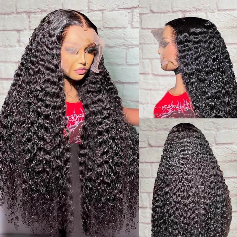 Flash Sale | eullair Most Affordable Straight/Body Wave/Curly/Yaki Straight Human Hair 4x4/13x4/13x6 Lace Frontal Wigs For Black Women