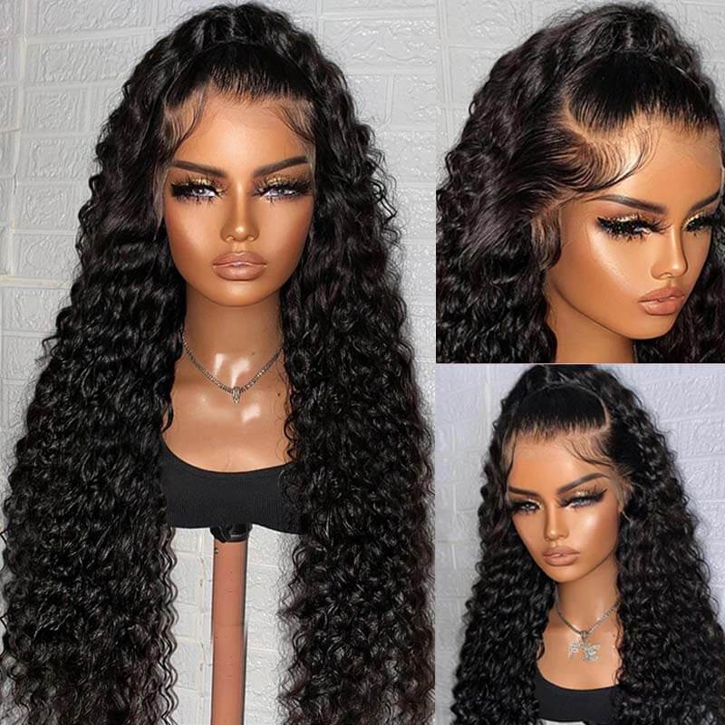 Flash Sale | eullair Most Affordable Straight/Body Wave/Curly/Yaki Straight Human Hair 4x4/13x4/13x6 Lace Frontal Wigs For Black Women