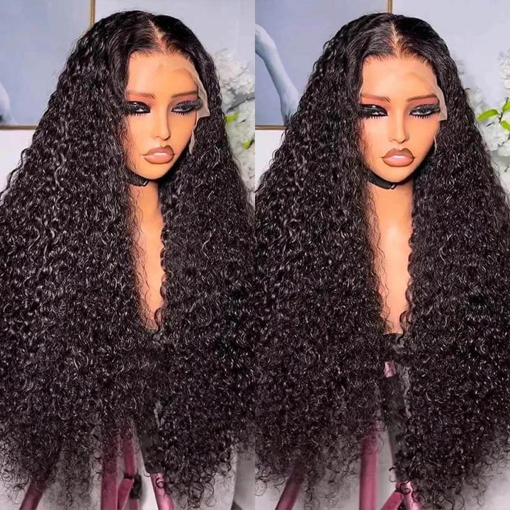 No Code Needed| eullair Straight/Body Wave/Deep Wave/ Curly Human Hair 5x5 13x4 13x6 Lace Frontal Wig 200% Density